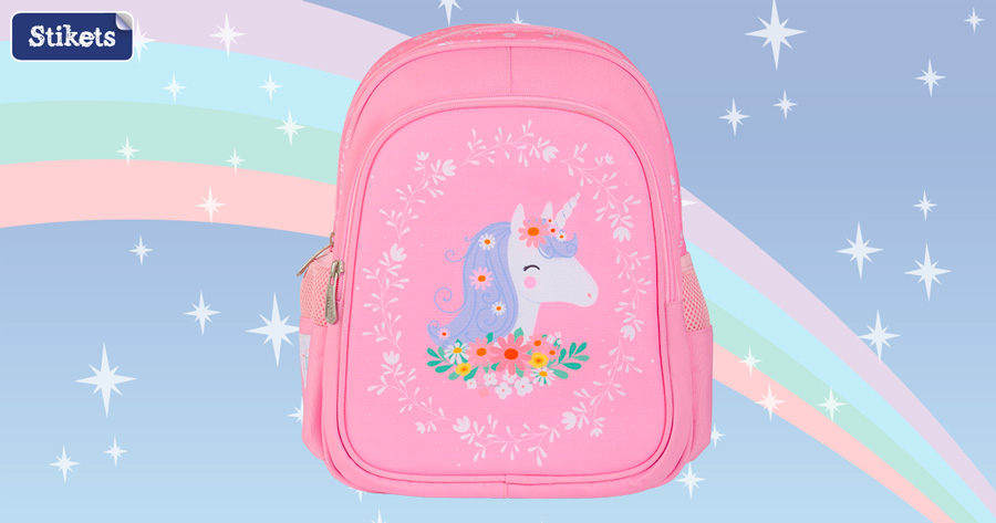 Unicorn Backpack- A Little Lovely Company Customisable - Stikets Unicorn Backpack- A Little Lovely Company Customisable - Stikets