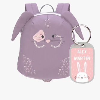 Bunny Mini Backpack by Lassig Customisable